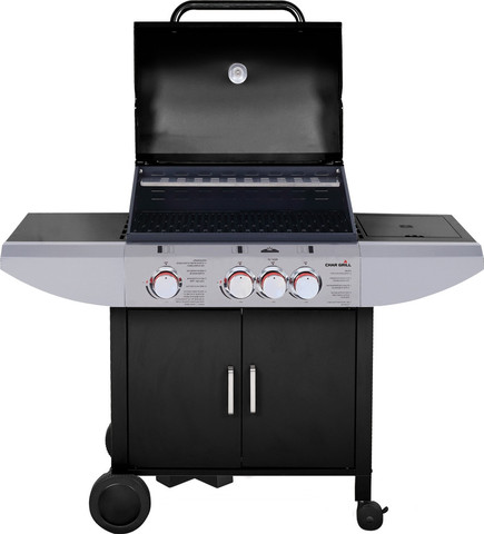 גריל גז 3 מבערים Char Grill + כירת צד KYQ-K23ST