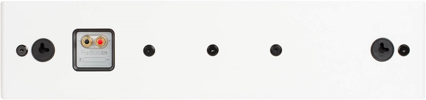 רמקול LCR מעוצב מבית MONITOR AUDIO דגם Radius 225 - קונקטור – תמונה 3