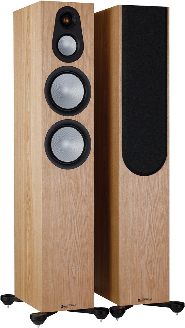 זוג רמקולים רצפתיים מסוג MONITOR AUDIO SILVER 300 7G מבית מוניטור אודיו - קונקטור – תמונה 3