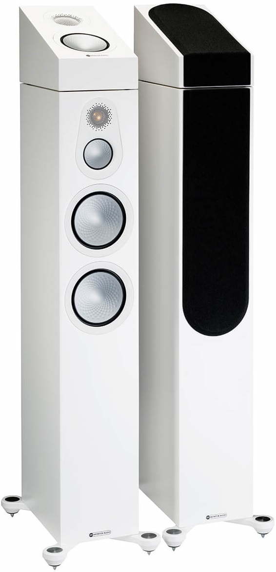 זוג רמקולים MONITOR AUDIO SILVER AMS 7G בטכנולוגיית Dolby Atmos - חווית סאונד מתקדמת מבית מוניטור אודיו - קונקטור – תמונה 5