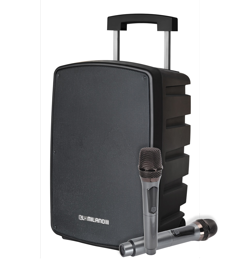 בידורית ניידת QL-MILANO QL-1000 700W כולל כיוון טונציה - קונקטור