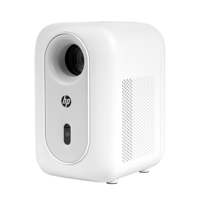 מקרן נייד HD HP CP180 עם חיבור Wi-Fi ו-Bluetooth - קונקטור