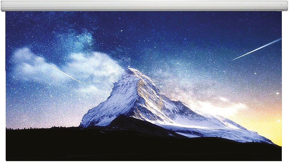 מסך הקרנה חשמלי Best Vision Anatolia 88 אינץ' זווית רחבה - קונקטור