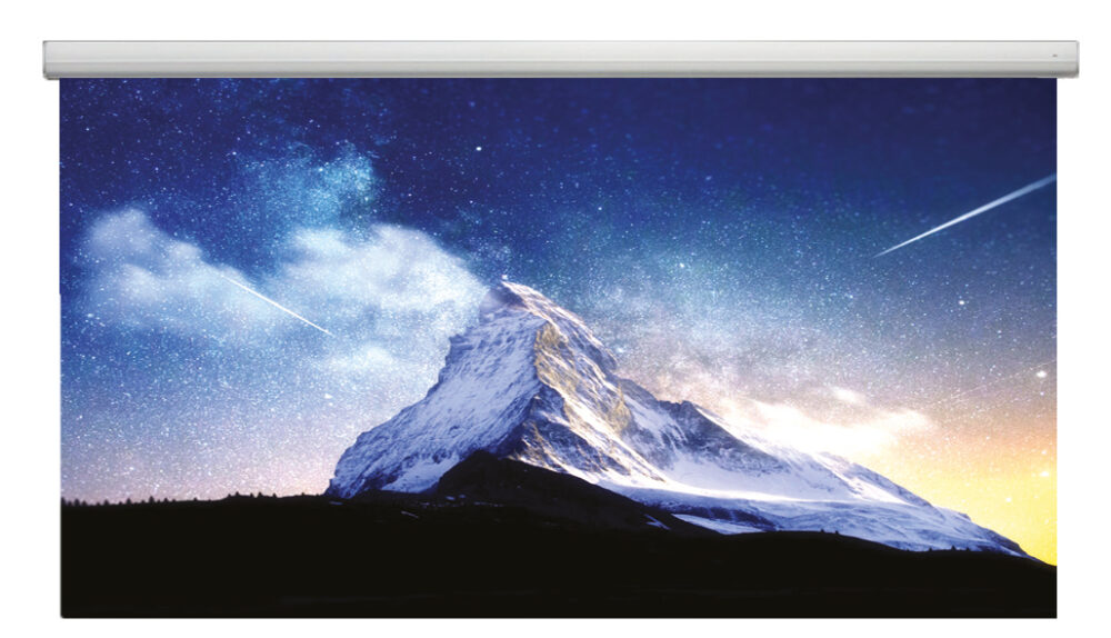 מסך הקרנה חשמלי 294X220 ס"מ Best Vision Anatolia - קונקטור