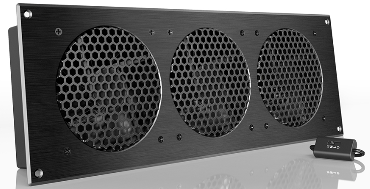 מאוורר קירור שקט AC INFINITY AIRPLATE S9 עם 3 מהירויות - קונקטור