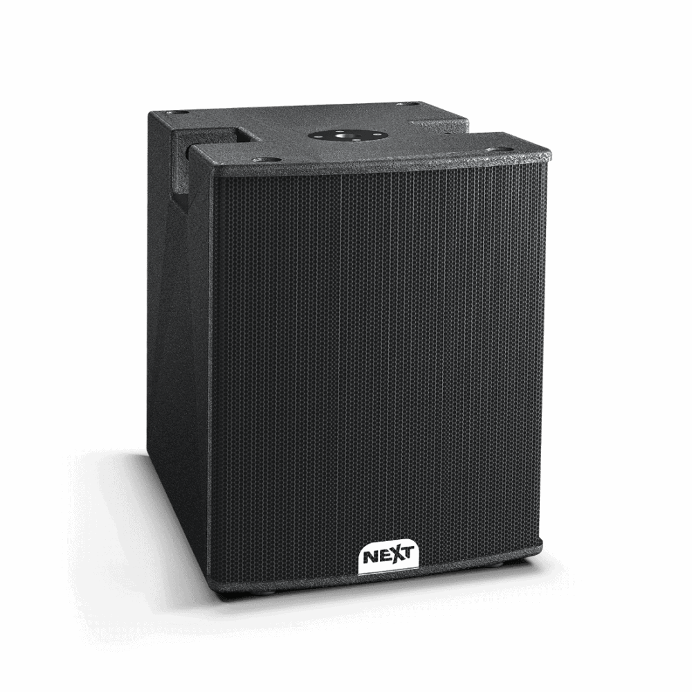 סאב-וופר אקטיבי קומפקטי NEXT ProAudio HFA115s עם מגבר Class-D - קונקטור