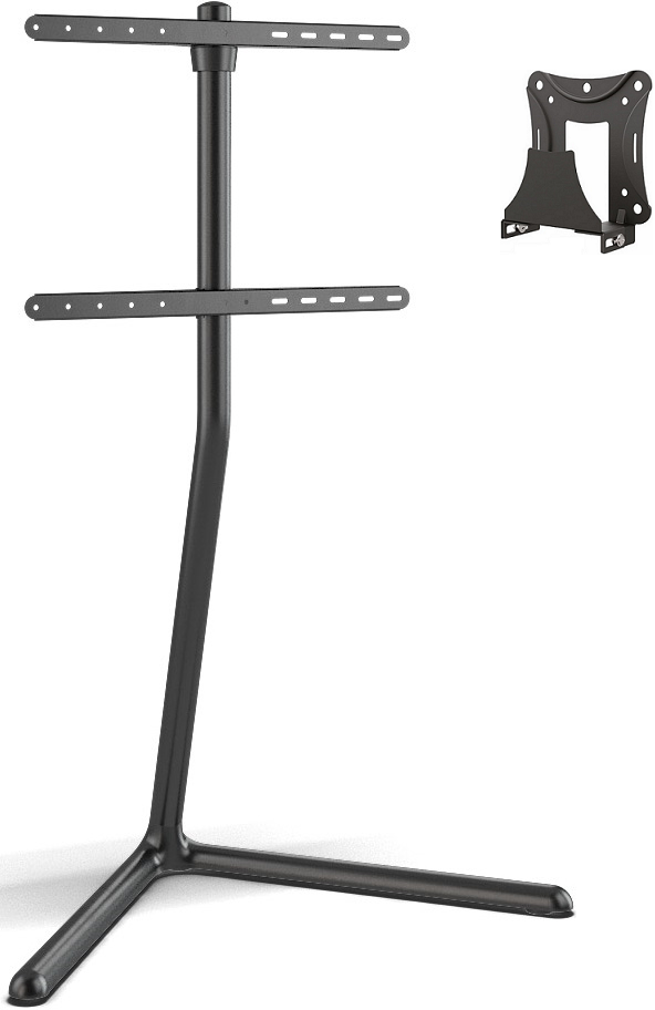 מעמד טלוויזיה EAZO FS888BV2 עד 65 אינץ' עם מדף נסתר - קונקטור