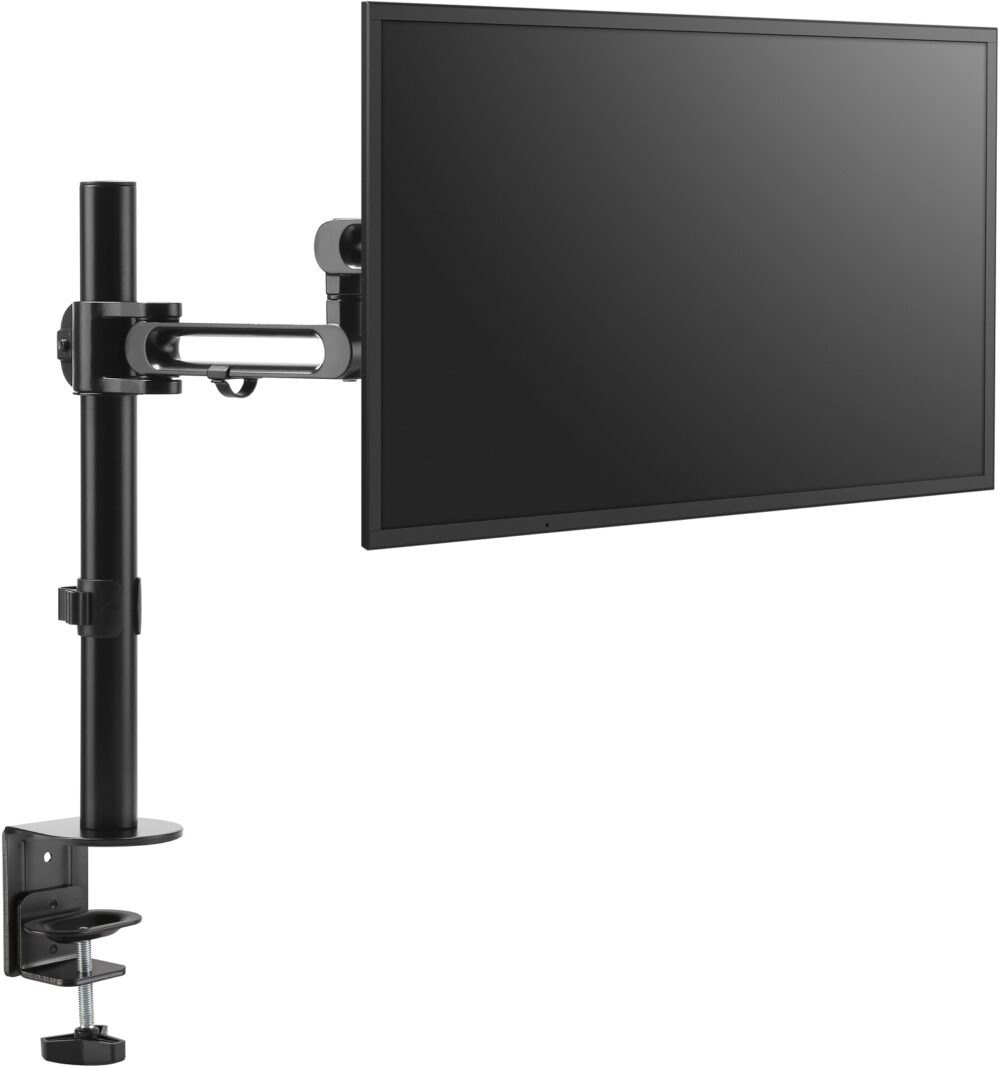 זרוע מתכווננת למסך עד 32" EAZO C1B - קונקטור