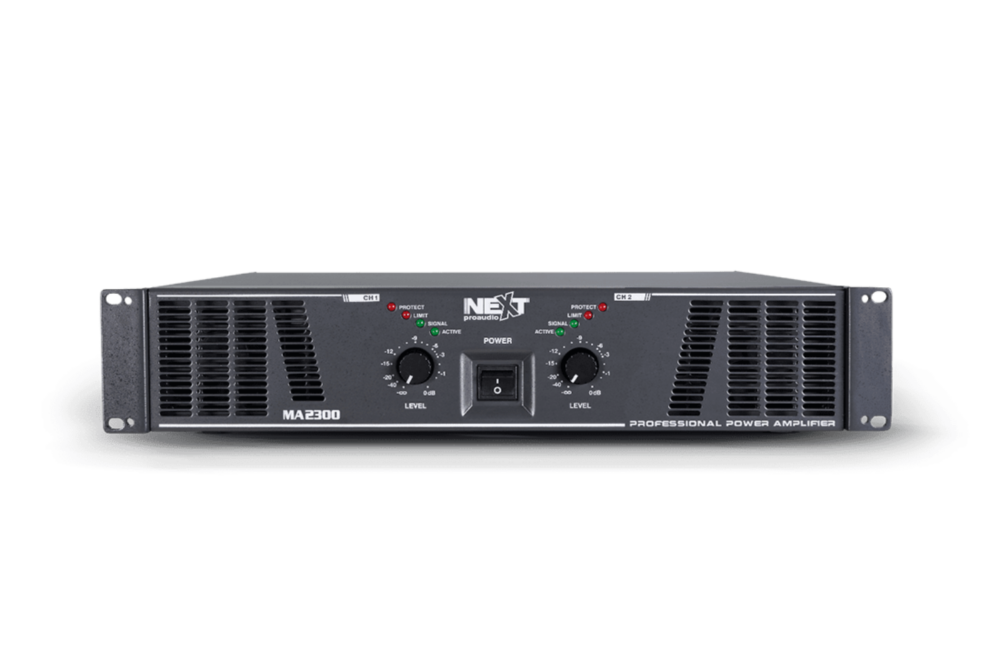 מגבר כוח 2 ערוצים NEXT MA2300 בעוצמה 2X1150W ב-2Ω - קונקטור