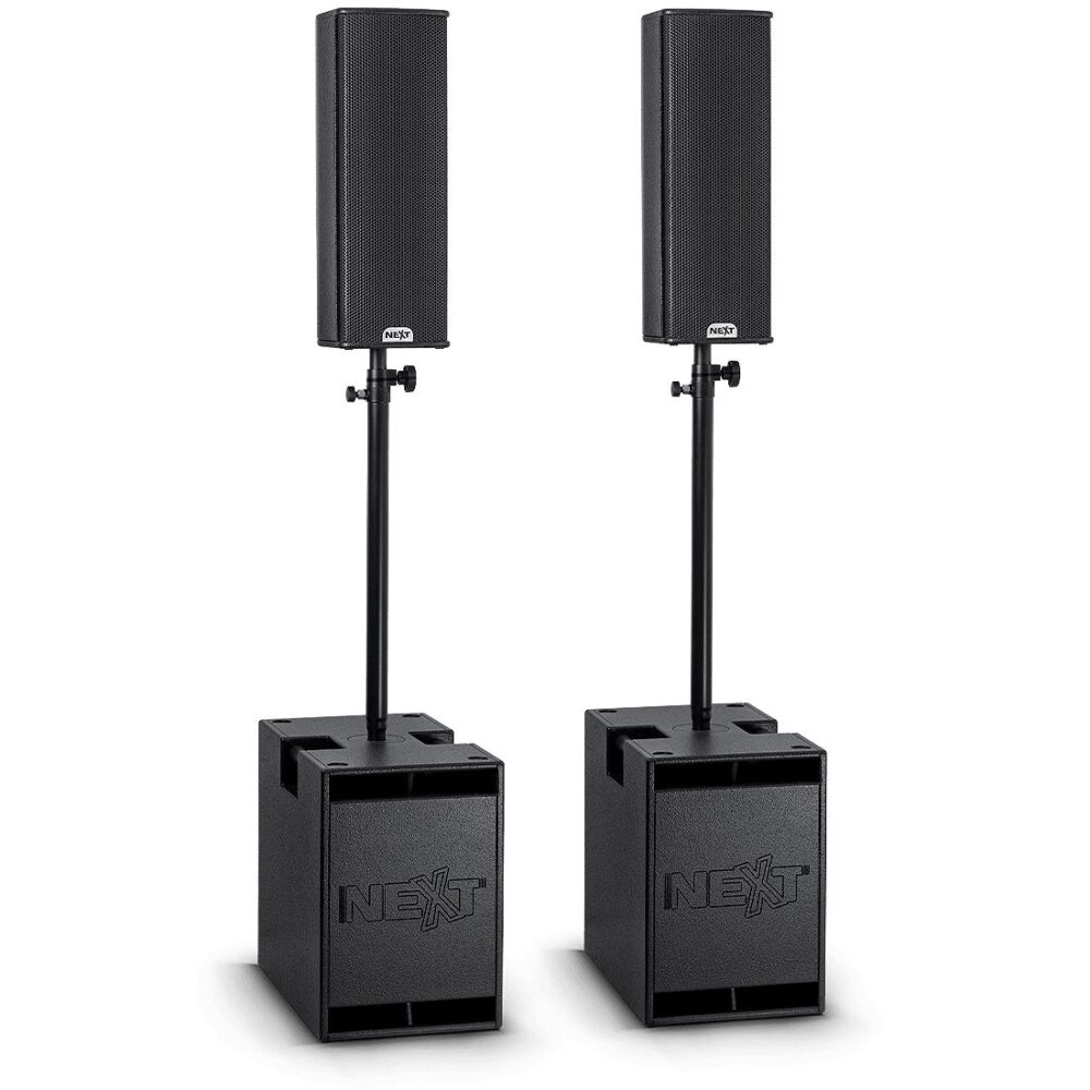 מערכת קול NEXT ProAudio עם סאב וופרים וקולונות פסיביות - קונקטור