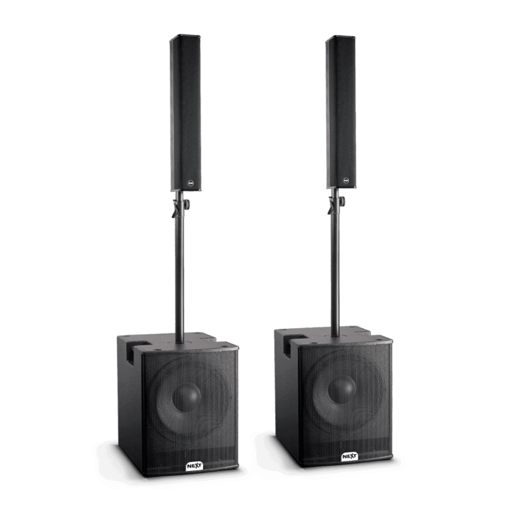 מערכת קולונות אקטיבית פסיבית NEXT ProAudio MH 8.15 עם סאב - קונקטור