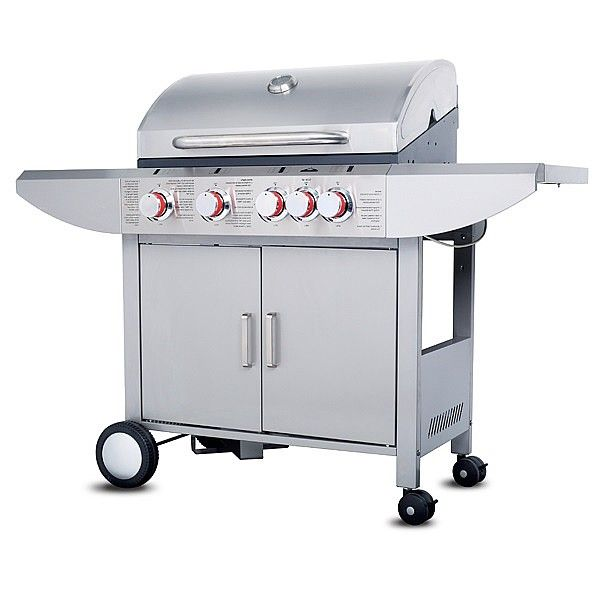 גריל גז 4 מבערים + כירת צד SONAB KYQ-4 A