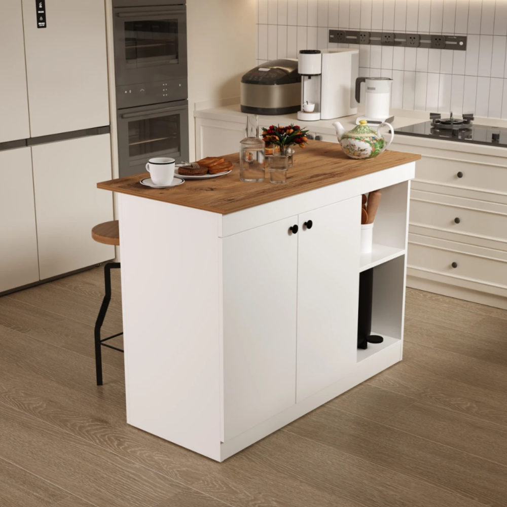 אי למטבח דגם איסלנד 6250 לבן / אלון - הספקה לפסח – תמונה 6