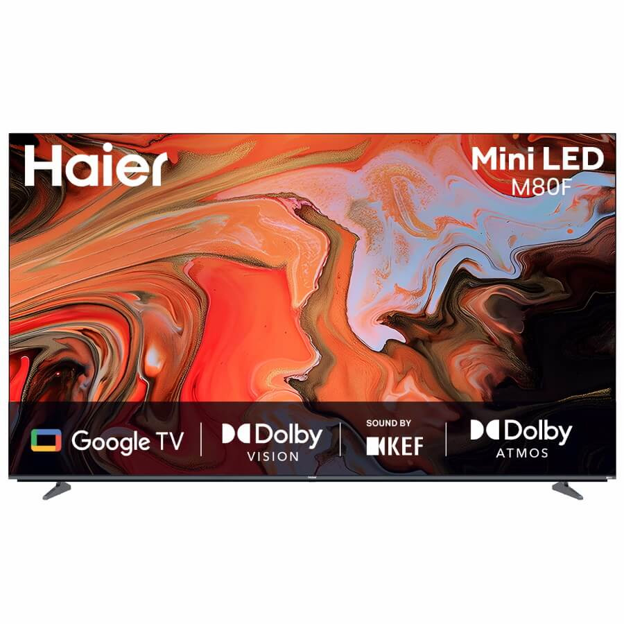 טלוויזיה חכמה HAIER 65 אינץ' 65M80FUX עם QD-Mini LED ורזולוציית 4K