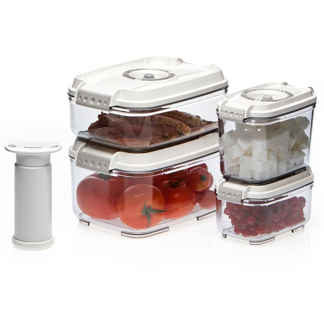 ערכת מייבש מזון עם 6 מגשים + 4 קופסאות וואקום ומשאבה – תמונה 6