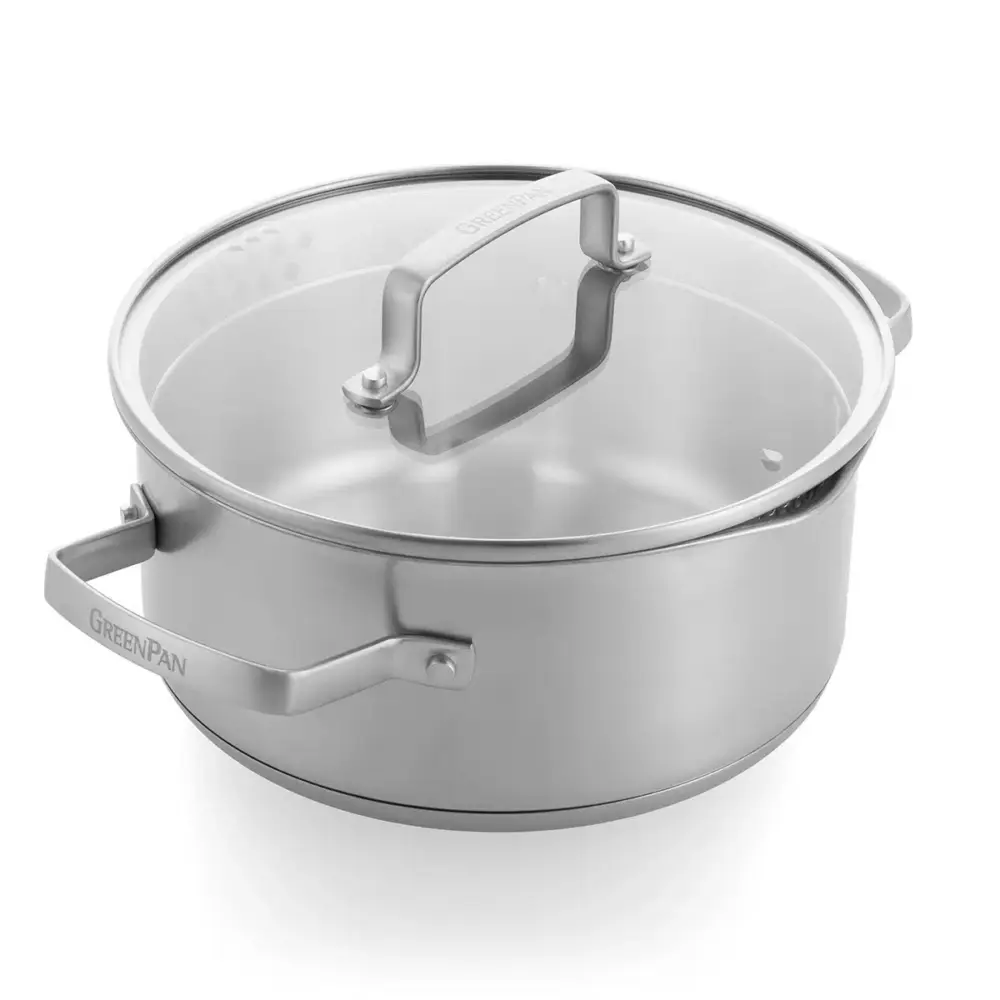 סיר נירוסטה 3 ליטר מסדרת Chef’s Collection מבית GreenPan