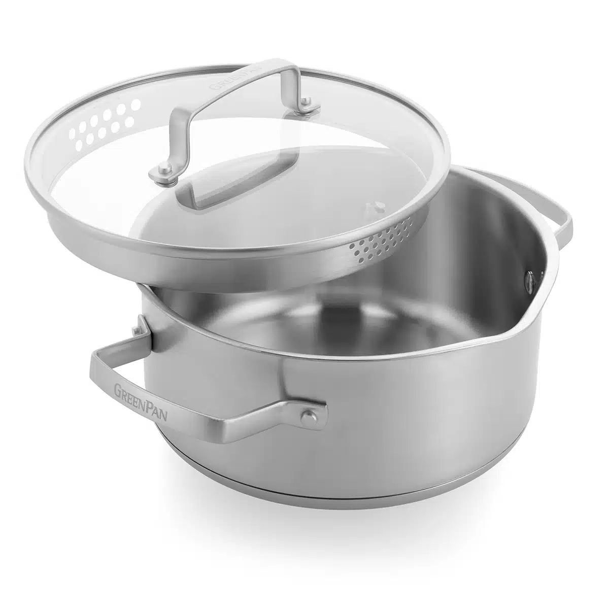 סיר נירוסטה 3 ליטר מסדרת Chef’s Collection מבית GreenPan – תמונה 2