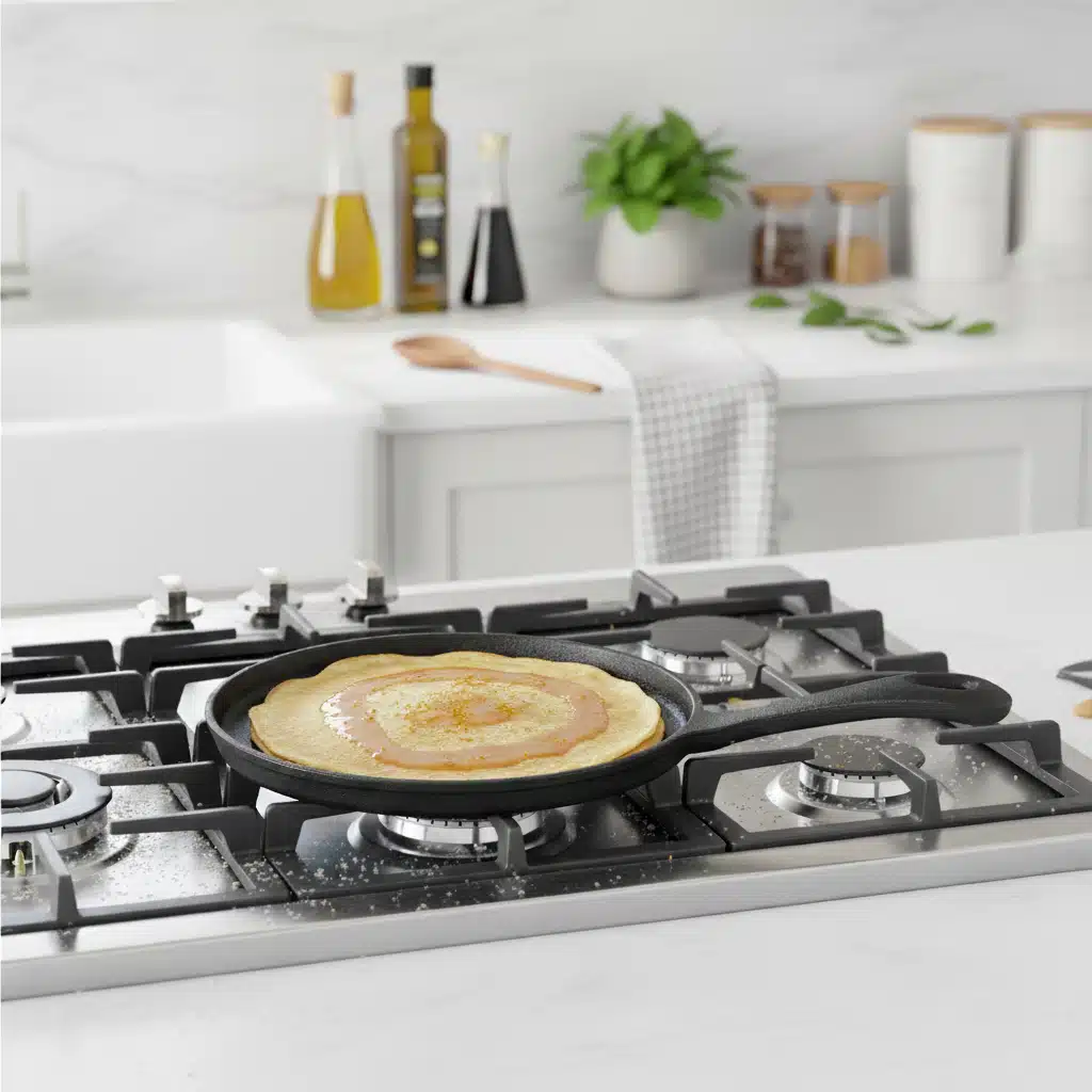 מחבת ברזל לקרפים 20 ס"מ מבית Fissman – תמונה 2