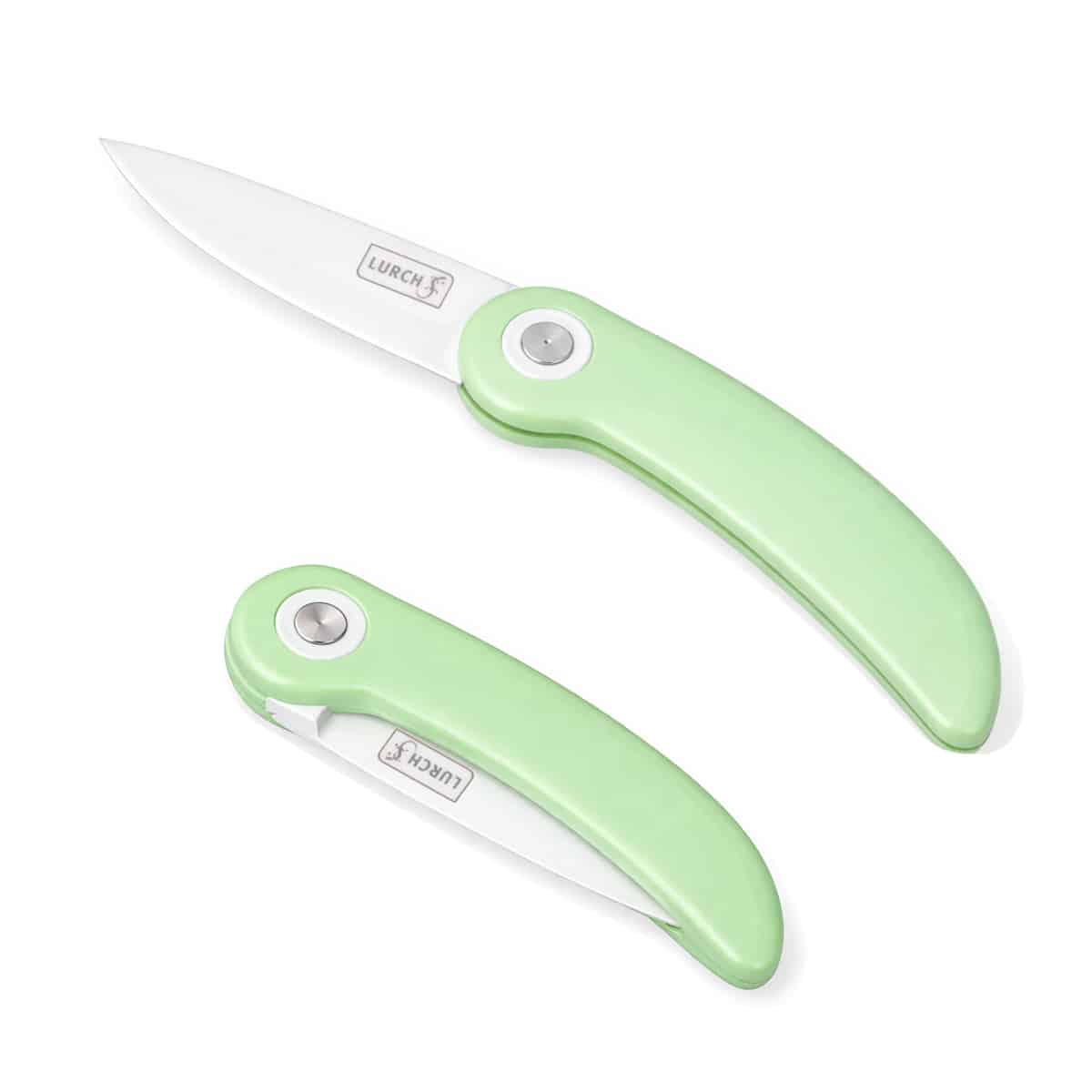 סכין פיקניק קרמית מתקפלת בגוון פסטל מבית LURCH – תמונה 4