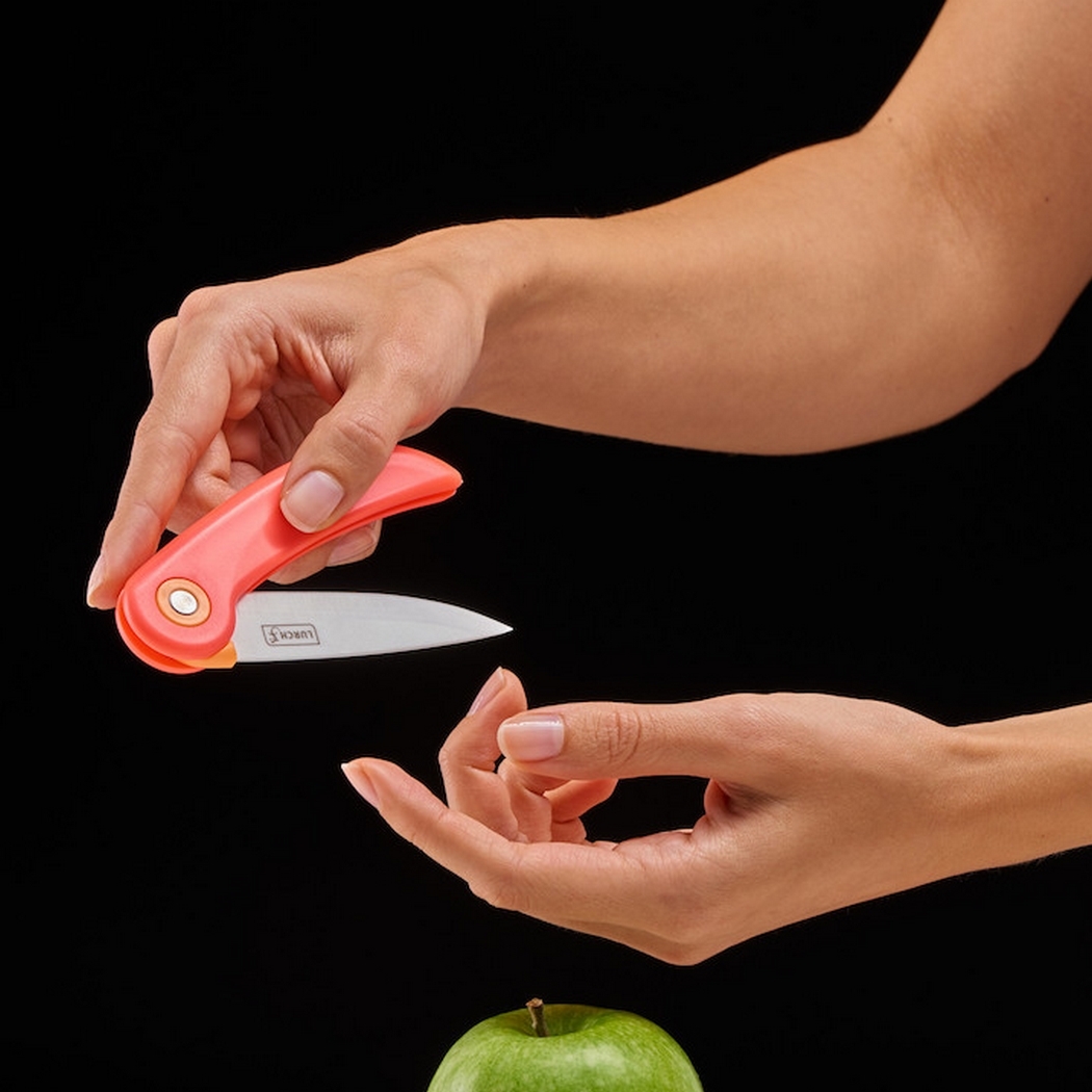 סכין פיקניק מתקפלת קרמית מבית LURCH – תמונה 4