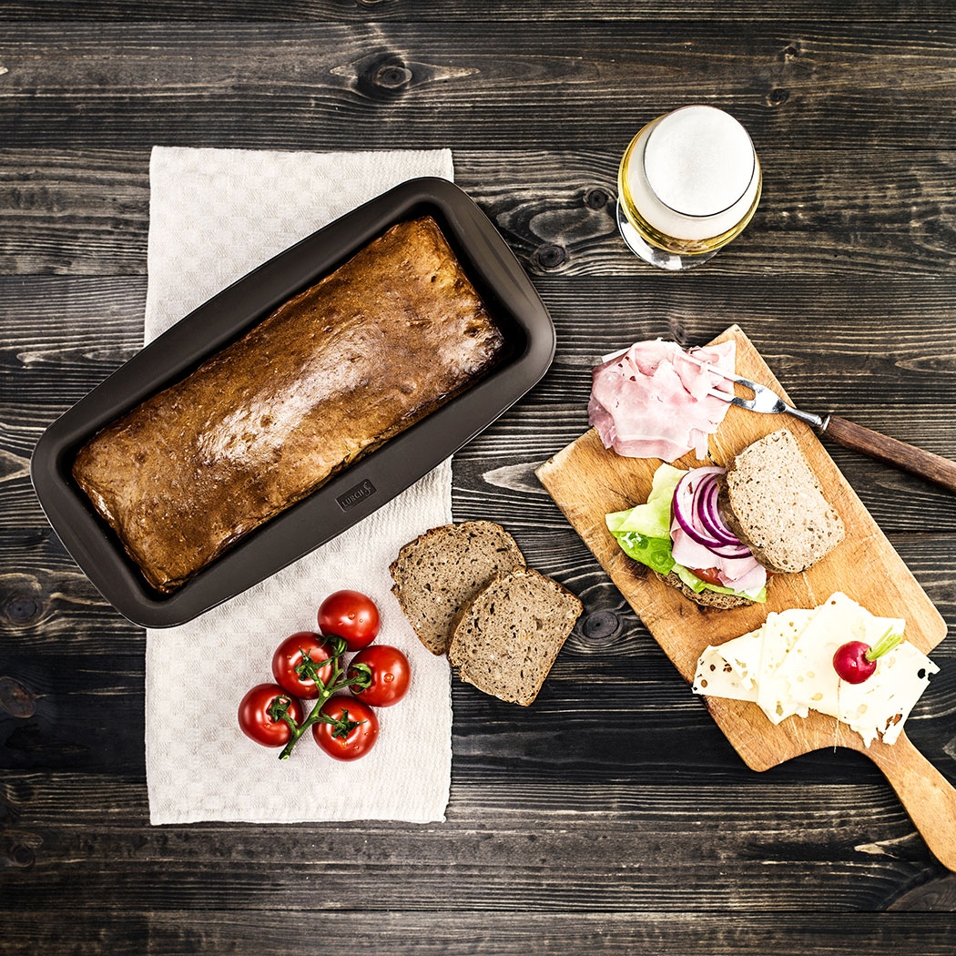 תבנית אפייה מסיליקון פלטינום 30 ס"מ ללחם וחלה מבית LURCH – תמונה 4