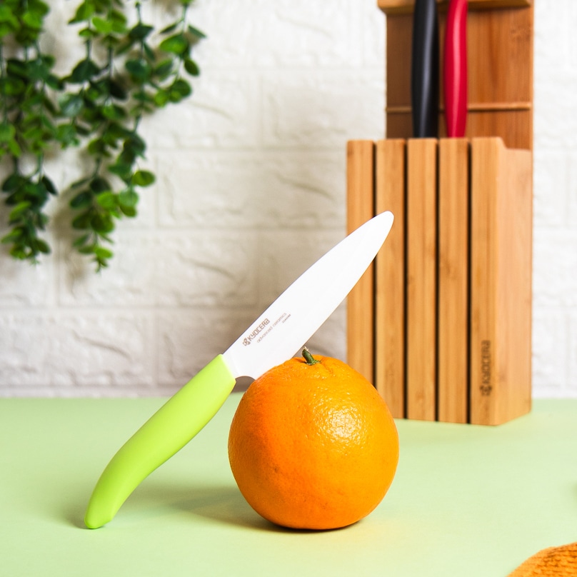 בלוק במבוק ל-4 סכינים קרמיות מבית Kyocera – תמונה 4