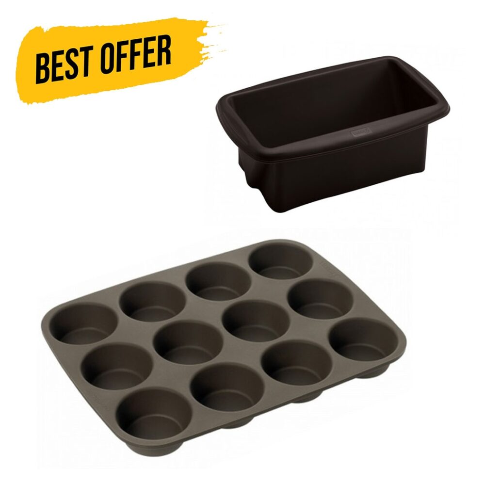 תבנית אפייה למאפינס ותבנית משולש מבית LURCH – במחיר מיוחד