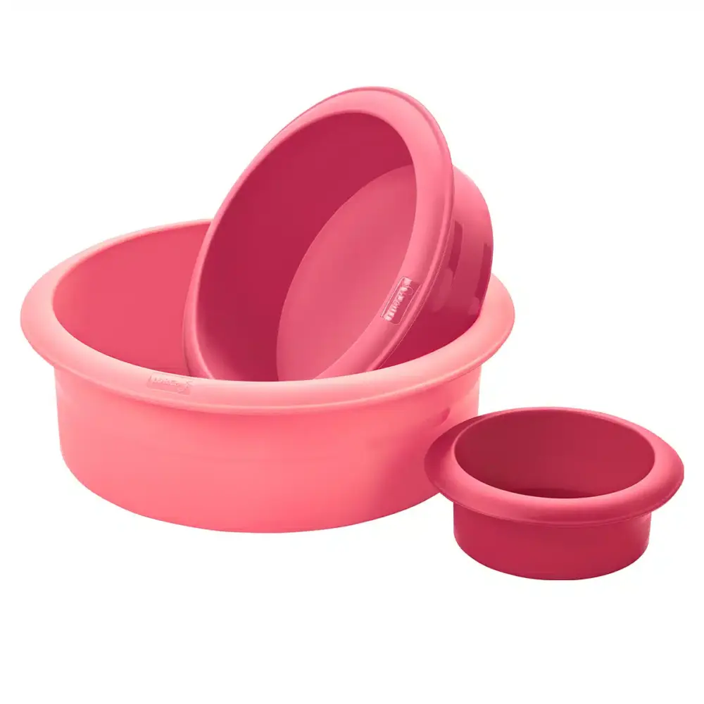 סט תבניות סיליקון פלטינום לאפיית עוגת קומות - 3 יחידות | נון סטיק של LURCH