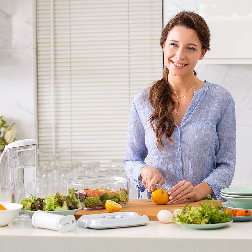 סט של קופסאות ואקום לאחסון מזון בנפחים 1.4 ו-2 ליטר - Status – תמונה 8