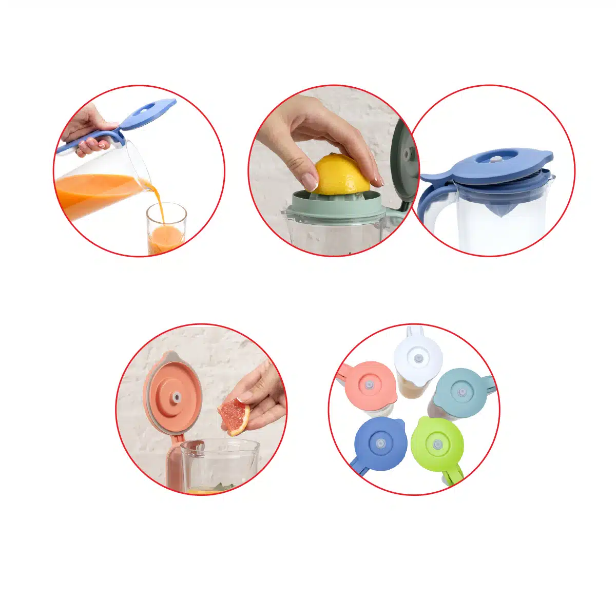 קנקן וואקום מטריטאן 1 ליטר עם מסחטת הדרים Status – תמונה 6