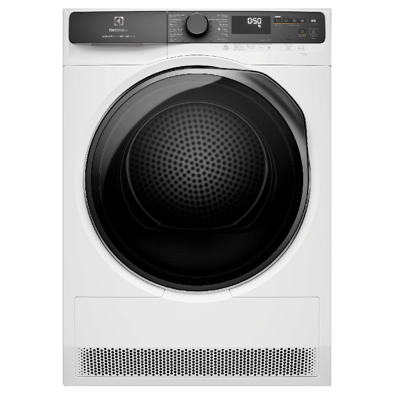 מייבש כביסה 9 ק"ג Electrolux EDH903R7WC עם טכנולוגיית משאבת חום אנרגיה ++A
