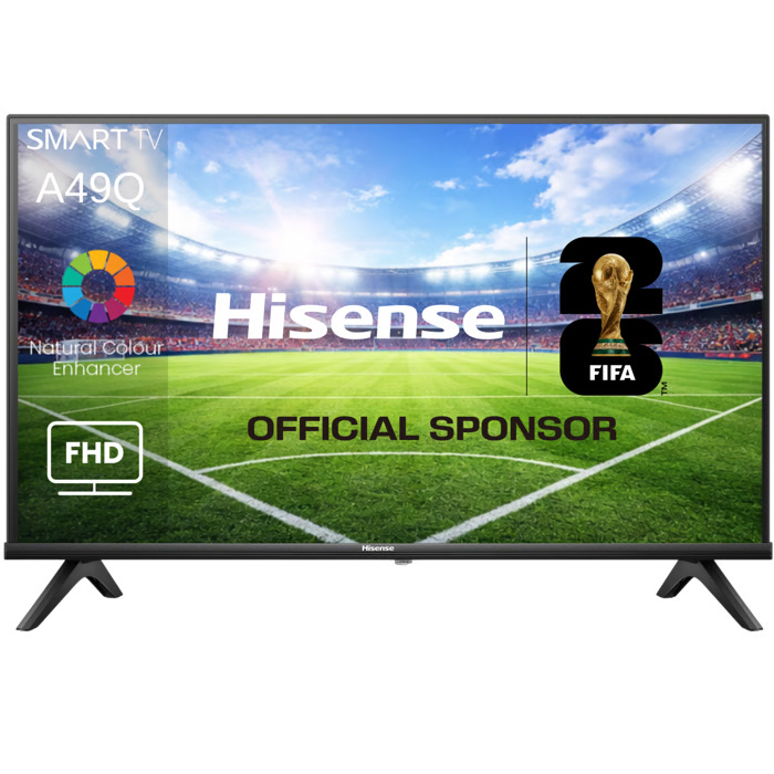 טלוויזיה 40 אינץ' HISENSE 40A49Q עם סאונד קולנועי Dolby Audio