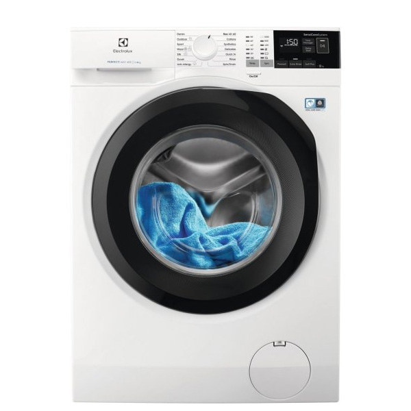 מכונת כביסה פתח חזית 8 ק"ג ELECTROLUX EA6F4827CXM בטכנולוגיית SensiCare מתקדמת