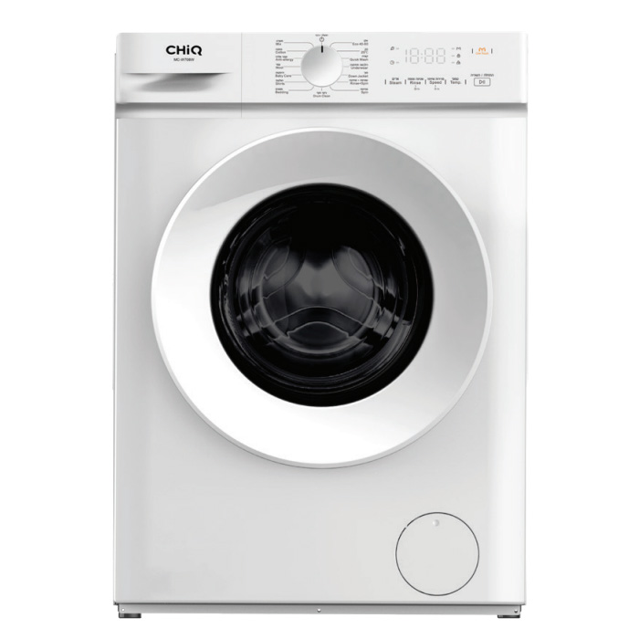 מכונת כביסה מדגם CHIQ MC-W708W עם תוף ענק 53 ס"מ לכביסה מושלמת