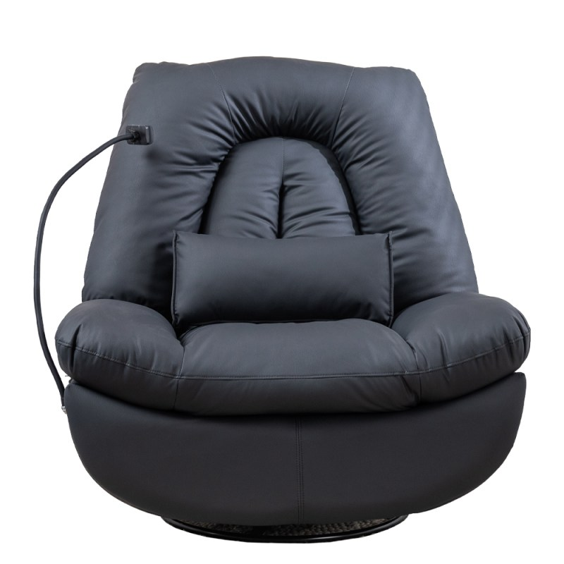 כורסת מסאג’ AIR LEATHER ARIAN שחור