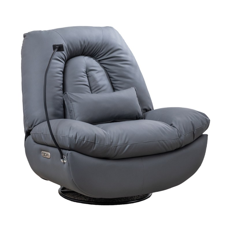 כורסת מסאג AIR LEATHER ARIAN אפור