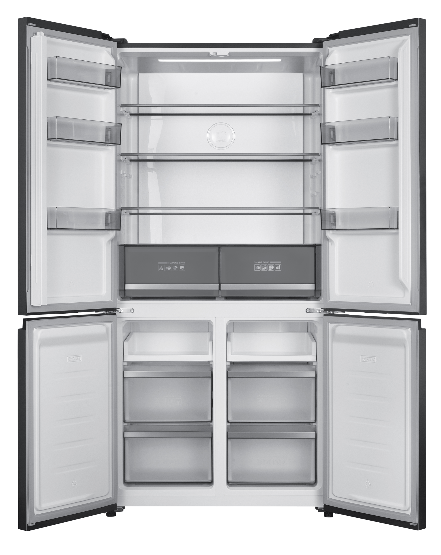 מקרר 4 דלתות 505 ליטר דגם TADRS4505SS עם מנוע DUAL INVERTER – תמונה 2