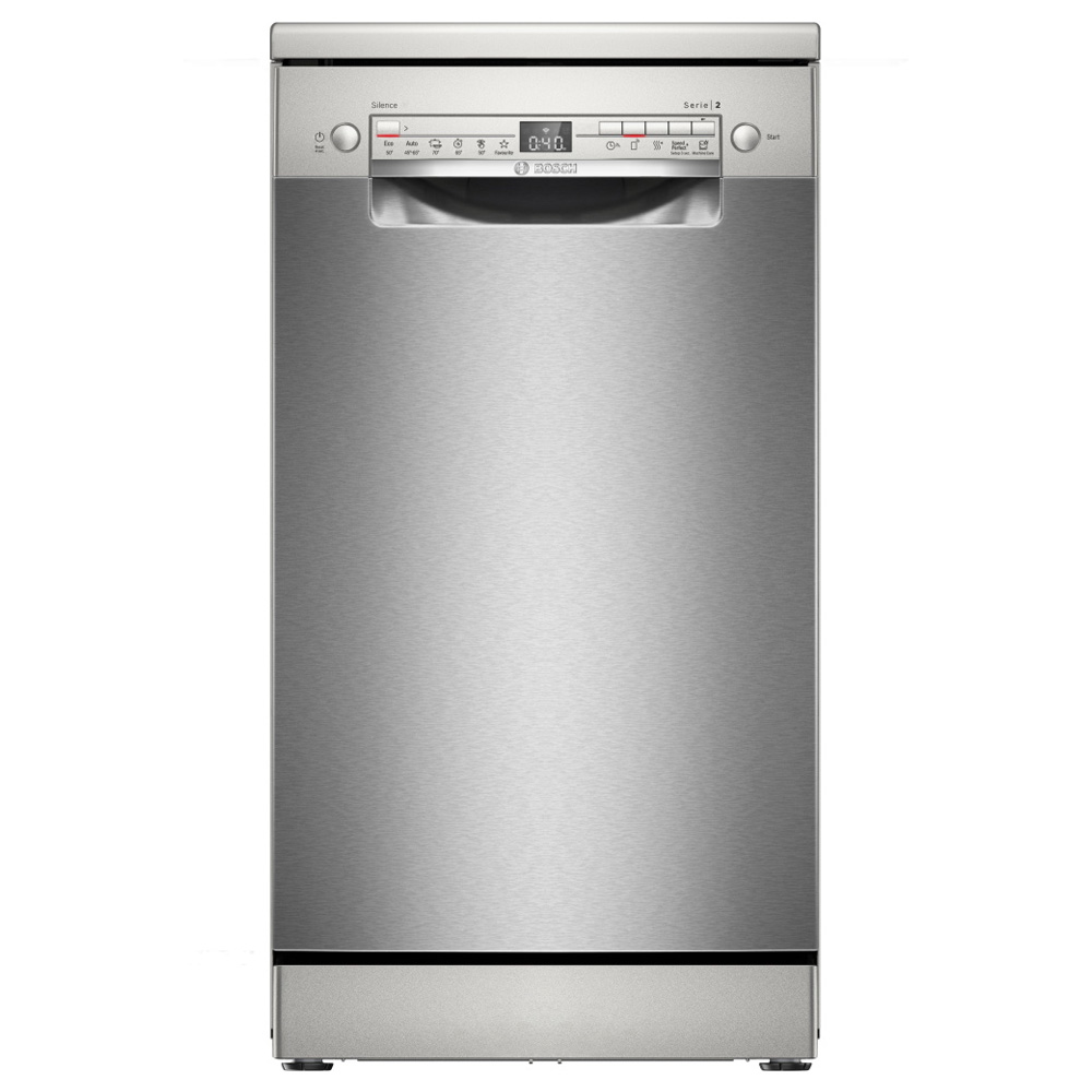 מדיח כלים צר BOSCH SPS2HKI55E עם שליטה מרחוק ו-6 תכניות הדחה