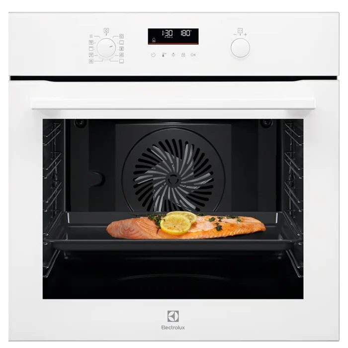 תנור בילד אין ELECTROLUX EOP6401V עם ניקוי עצמי פירוליטי ותבניות גדולות ב-20%