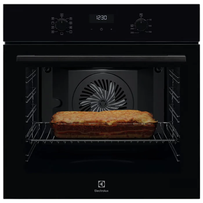 תנור בילד אין ELECTROLUX EOH6212K עם מערכת SurroundCook® ונתון 72 ליטר להכנה מושלמת