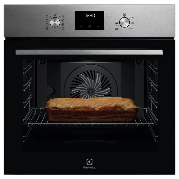 תנור בילד אין Electrolux EOH6212X עם מערכת SurroundCook ותא אמייל Clear’n Clean