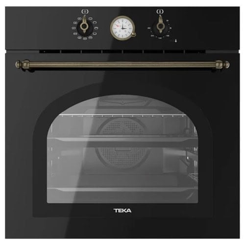 תנור אפיה בילד אין TEKA HRB6300 שחור עם נפח 70 ליטר ופיזור חום אחיד