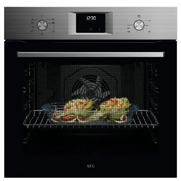 בילד אין ⁦AEG ABU51291M⁩ - תא אפייה XXL ותשעה מצבי בישול