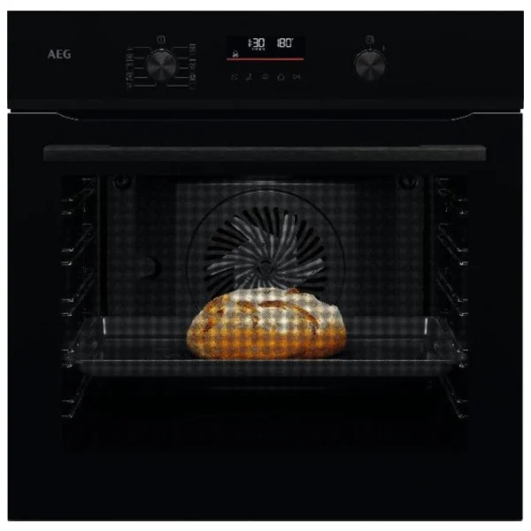 תנור אפיה בילד אין AEG ABA51211B - בעל טורבו אקטיבי ו- SteamBake