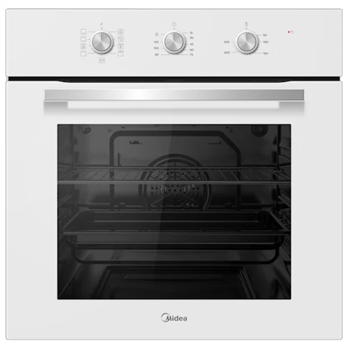תנור בילד אין MIDEA עם תא אפייה 70 ליטר והפעלה ב-8 תכניות בישול