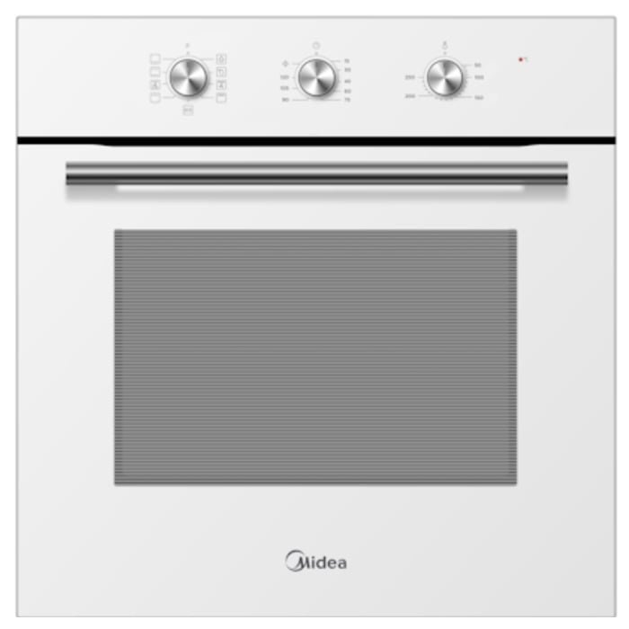 תנור אפייה MIDEA דגם 65DME30004W עם טורבו ונפח 70 ליטר למטבח שלך