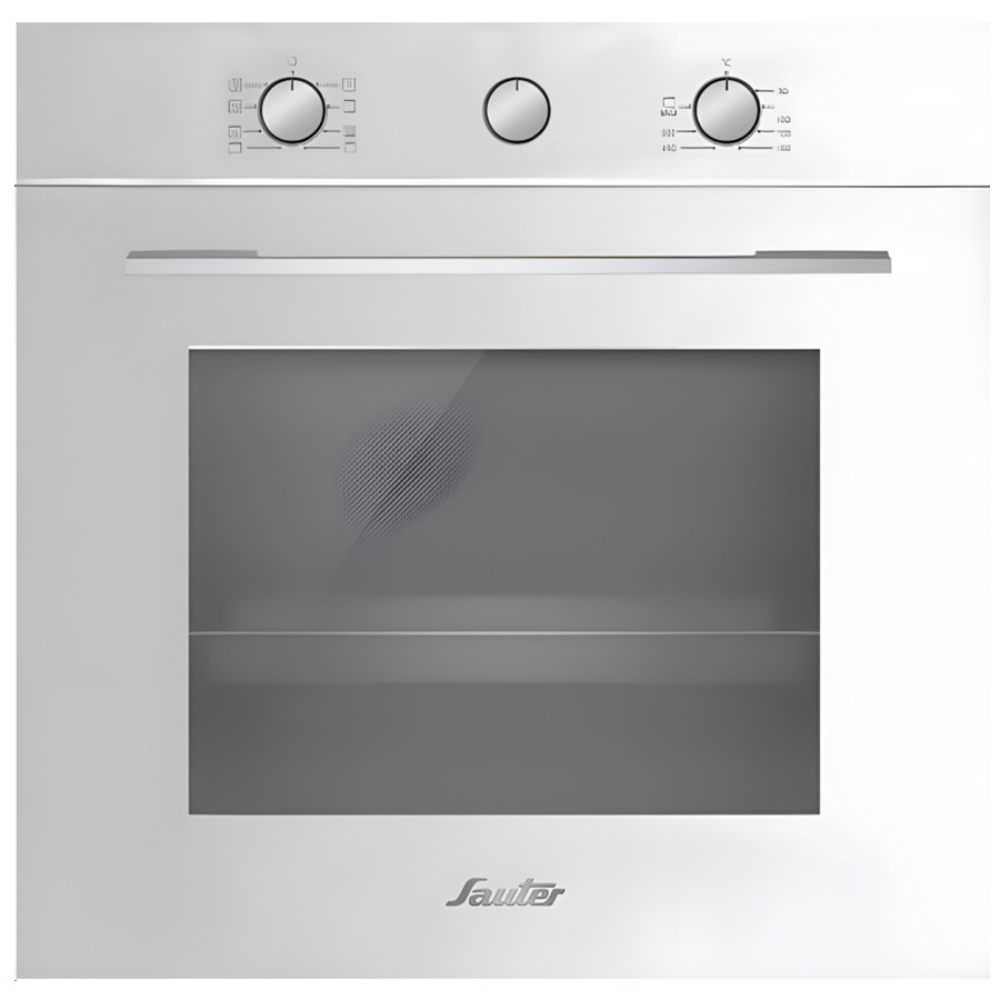 תנור Sauter Cuisine 5000W לבן עם 10 תוכניות ונפח 69 ליטר
