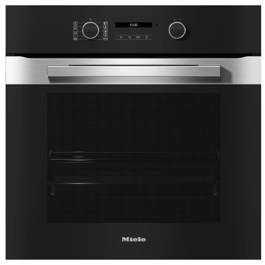 תנור אפייה נירוסטה MIELE דגם H2861 B עם נפח 76 ליטר ואפשרות Wi-Fi