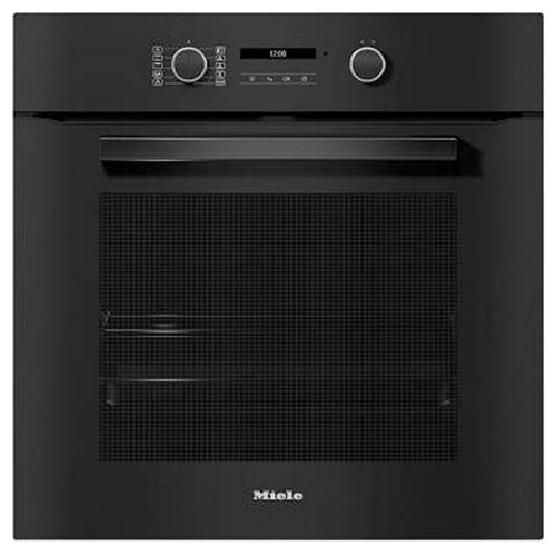 תנור בילד אין שחור MIELE H2861B, נפח 76 ליטר, תוצרת גרמניה