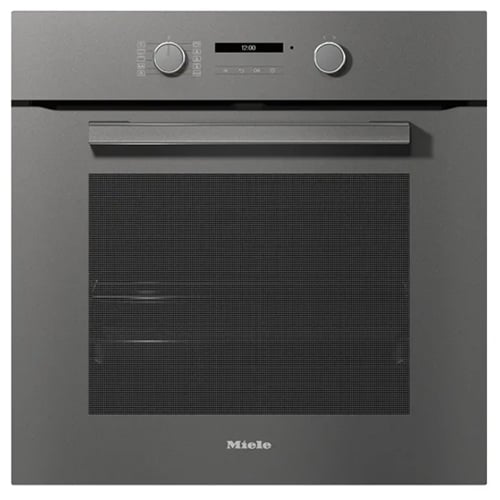 תנור בילד אין אפור Miele H2861BP עם תצוגת EasyControl ונפח 76 ליטר